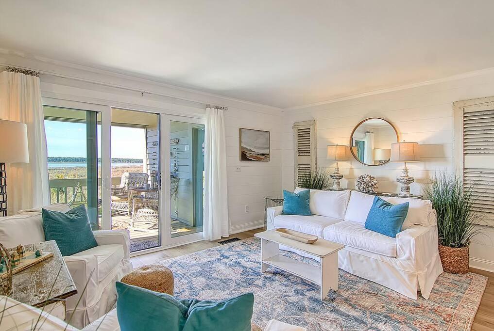 Luxury Seabrook Beachfront W/Spectacular Sunsets Bagian luar foto